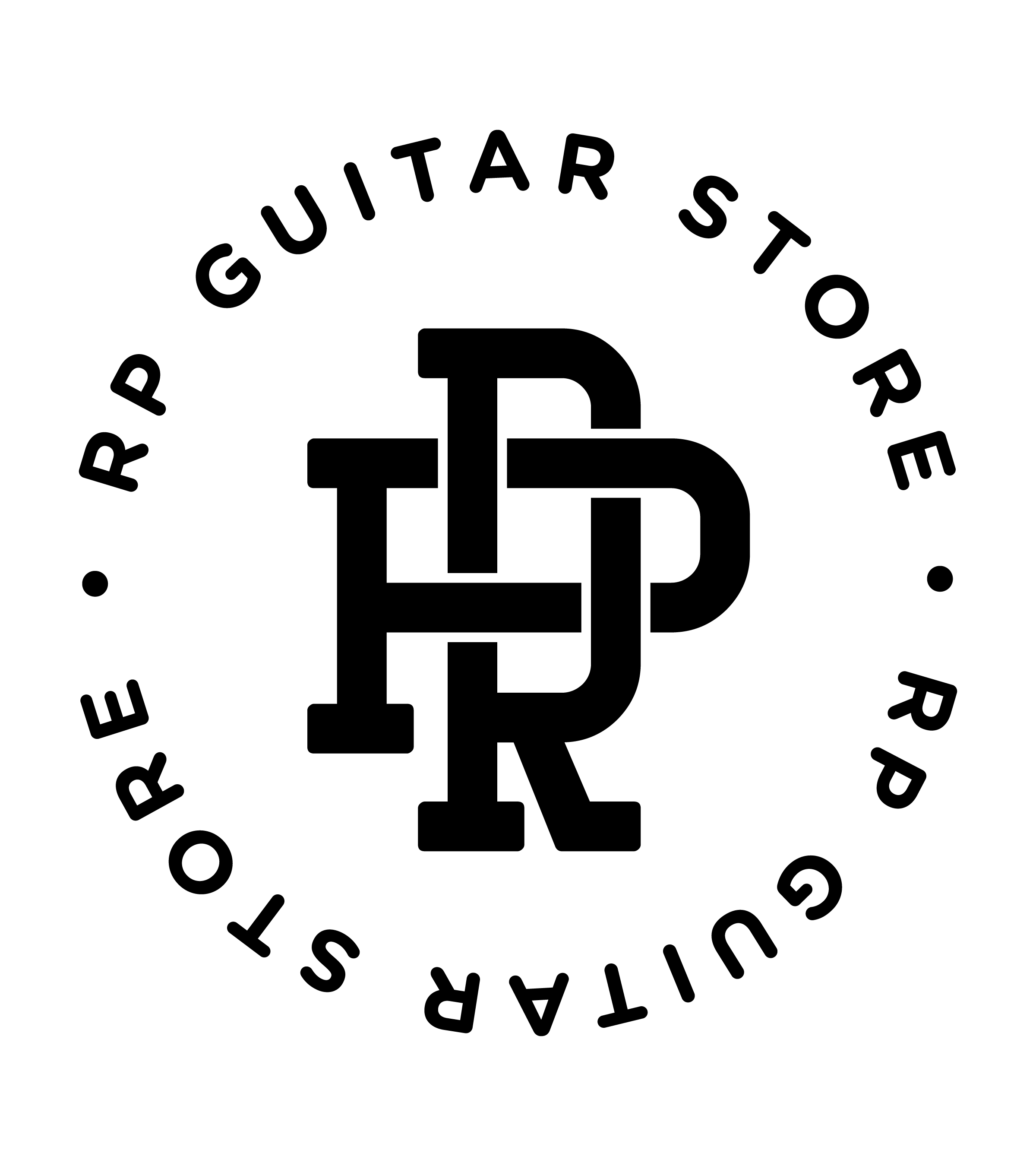RP Guitar Store Logo